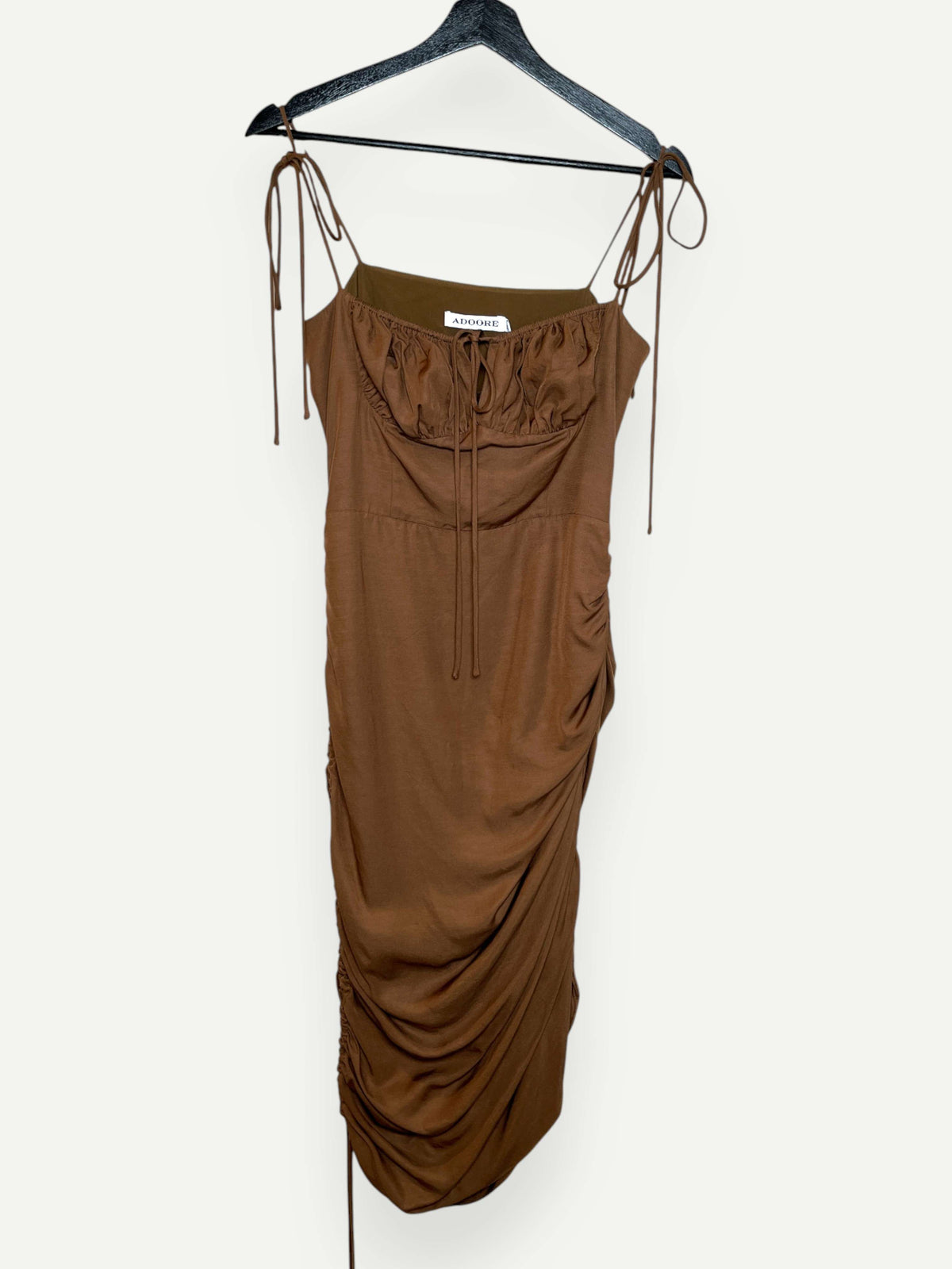 Brown Mini Dress