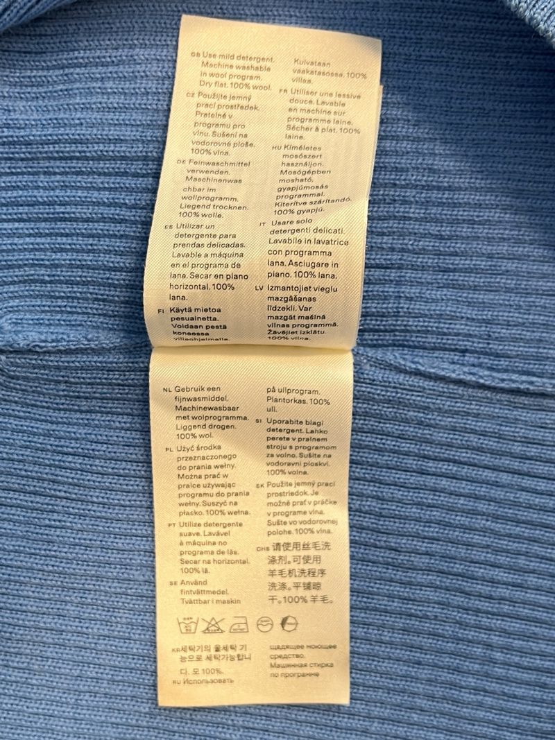 Blue Sweater Knitwear