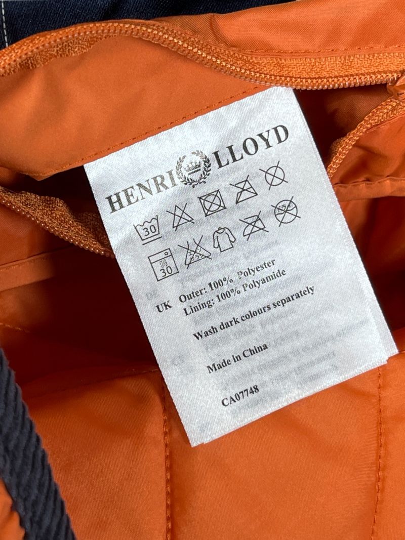 Orange Quilted Jacket