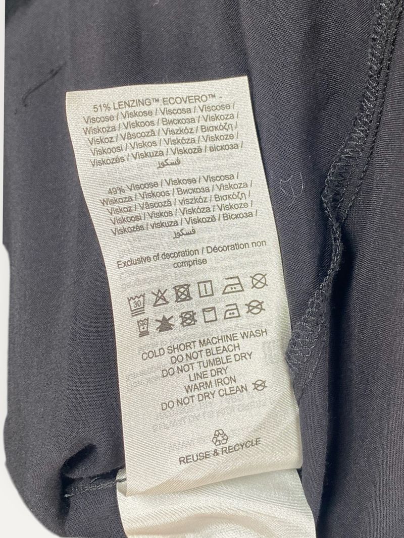 Black Floral Long Sleeve Shirt Dress