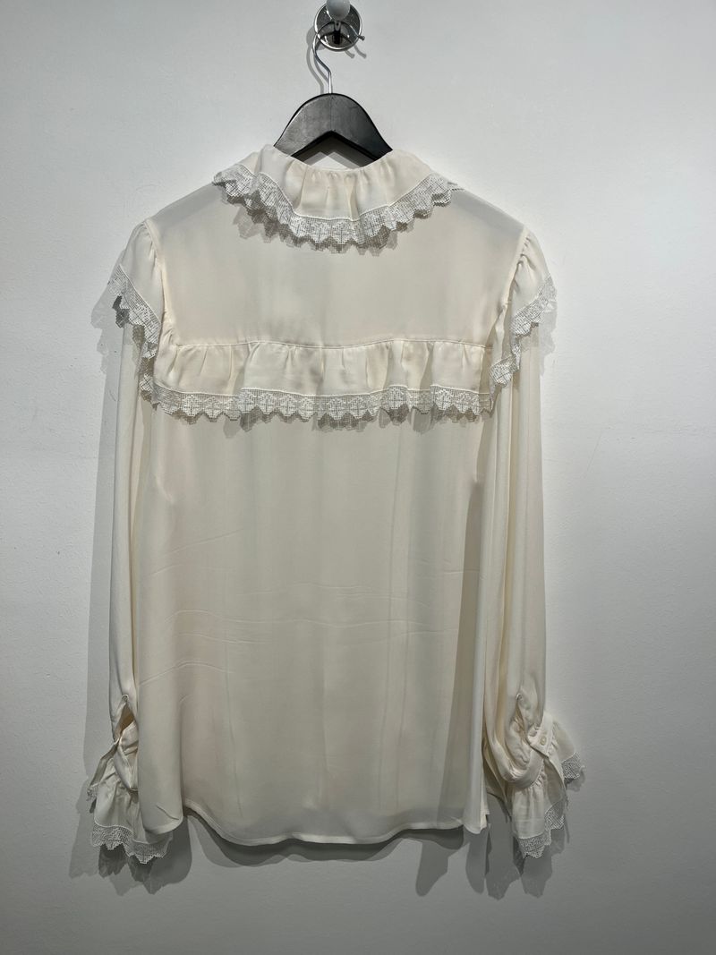 Cream Blouse