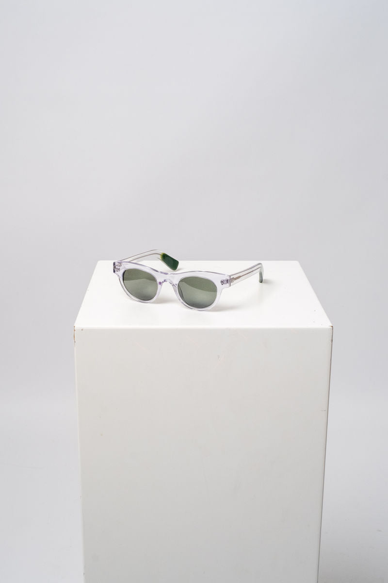 Transparent Round Frame Sunglasses