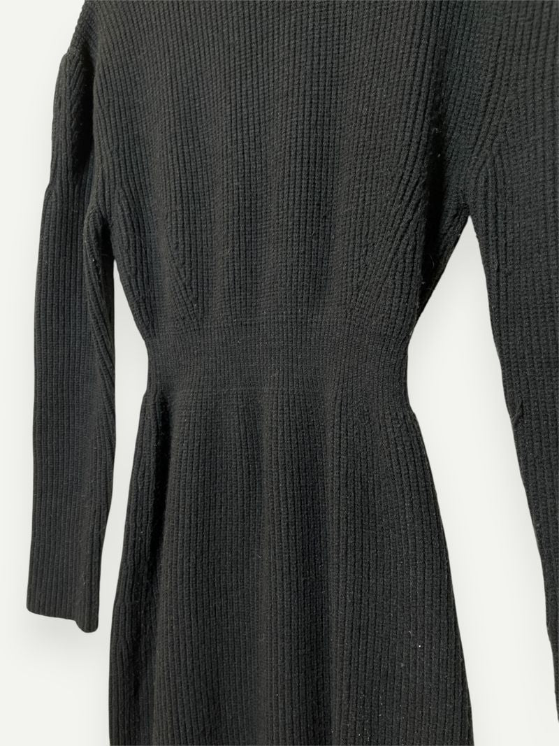 Black Knitted Dress