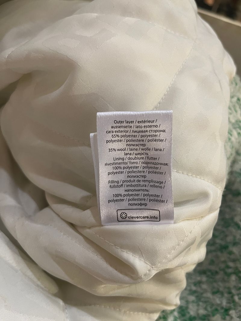 Patterned Oversized Green Jacket