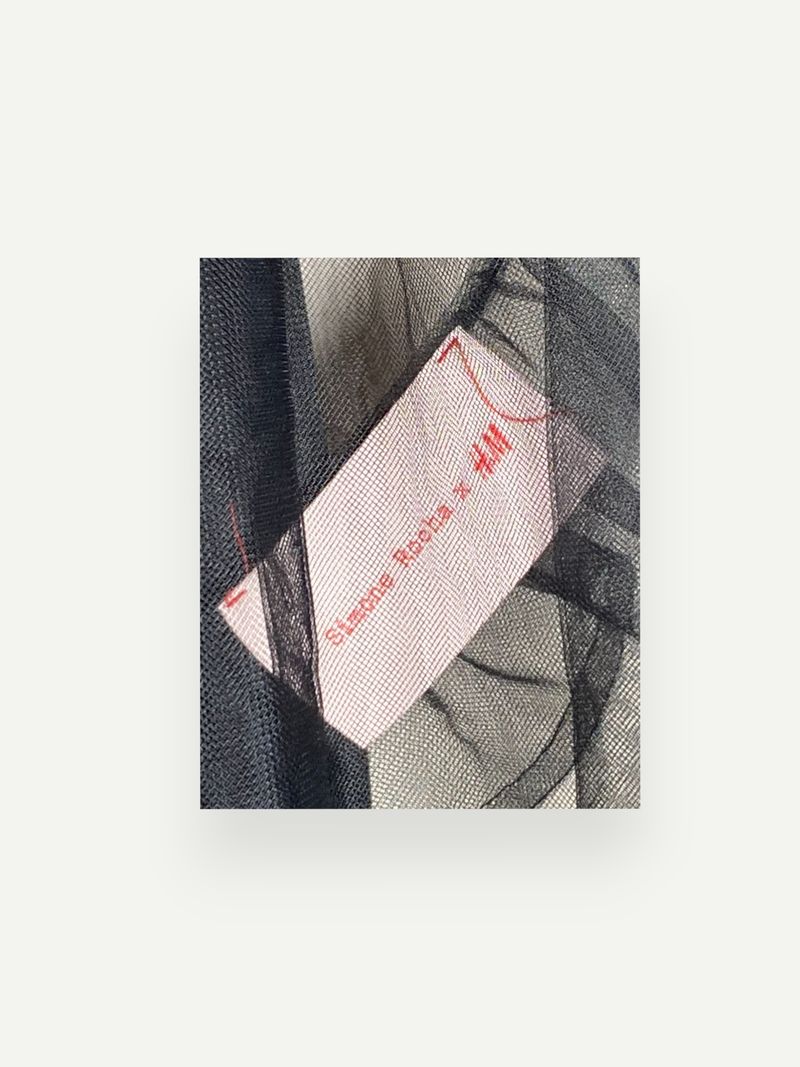 Black Sheer Puff Sleeve Dress