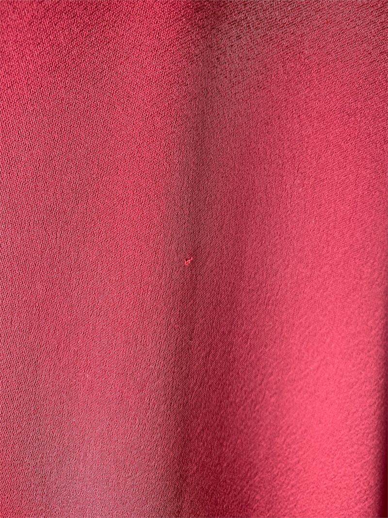 Burgundy Knee Length Dress