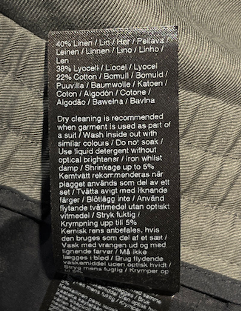 Green Terry Cropped Trousers