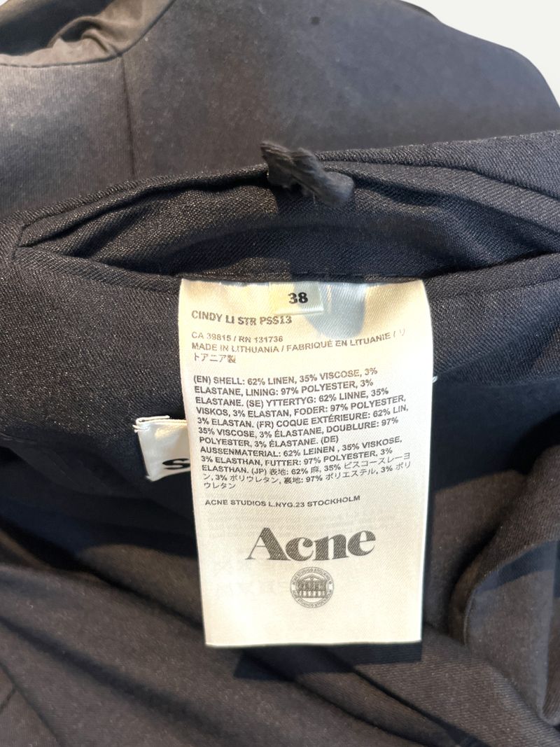 Black Single Breasted Blazer