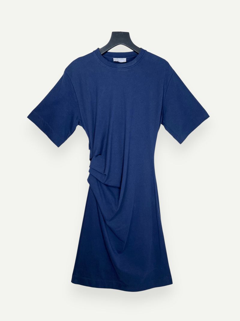 Izly Dark Blue T-shirt Dress