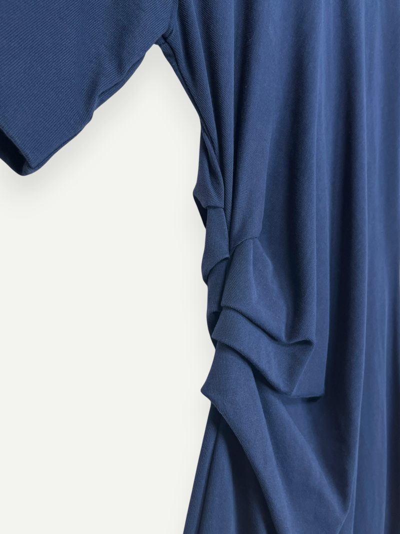 Izly Dark Blue T-shirt Dress