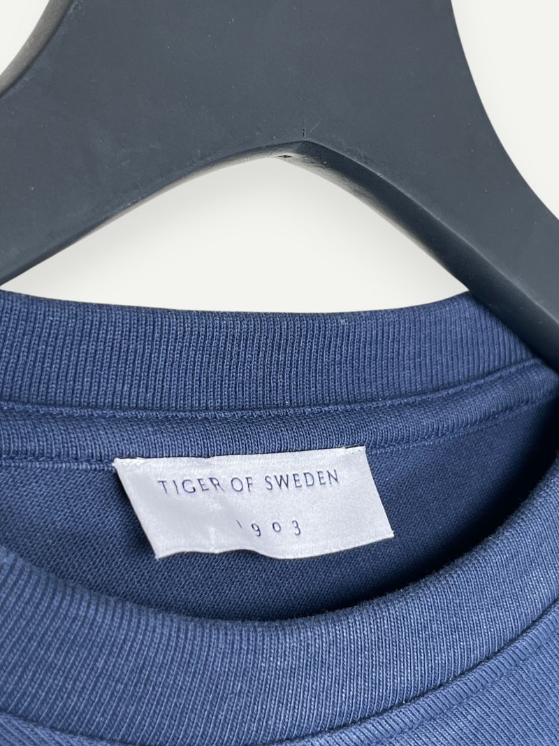 Izly Dark Blue T-shirt Dress