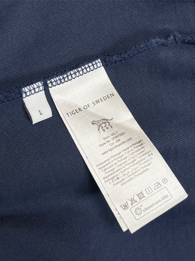 Izly Dark Blue T-shirt Dress