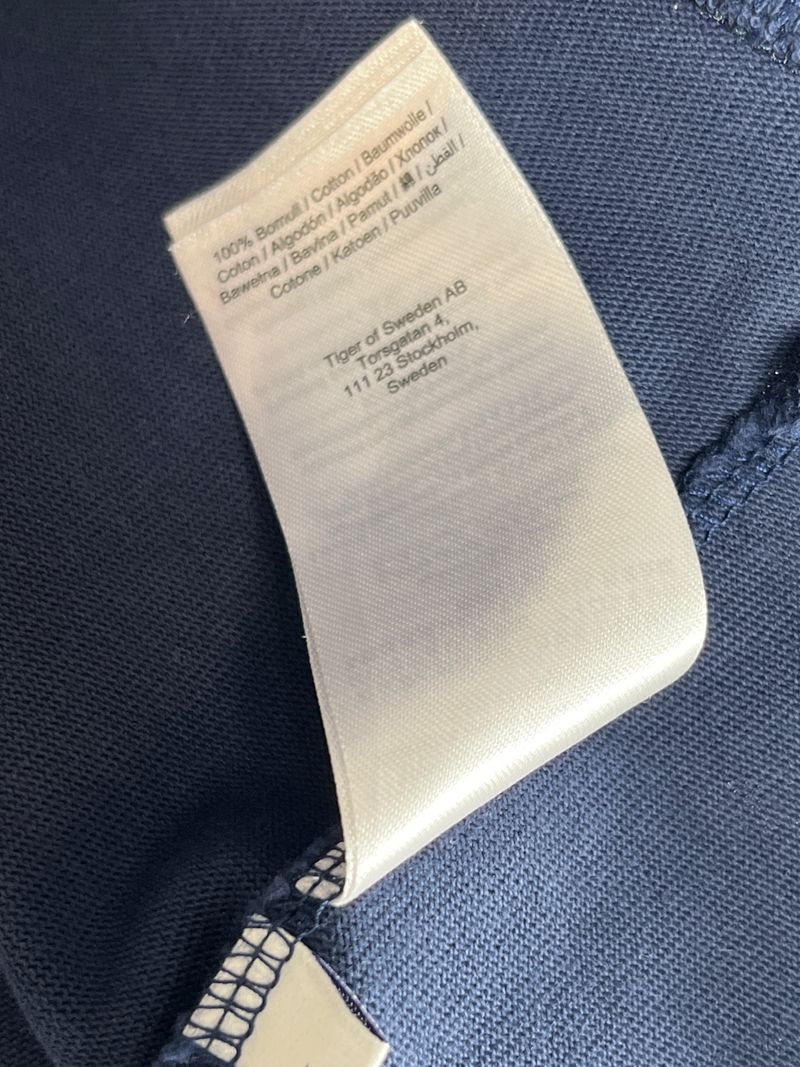 Izly Dark Blue T-shirt Dress