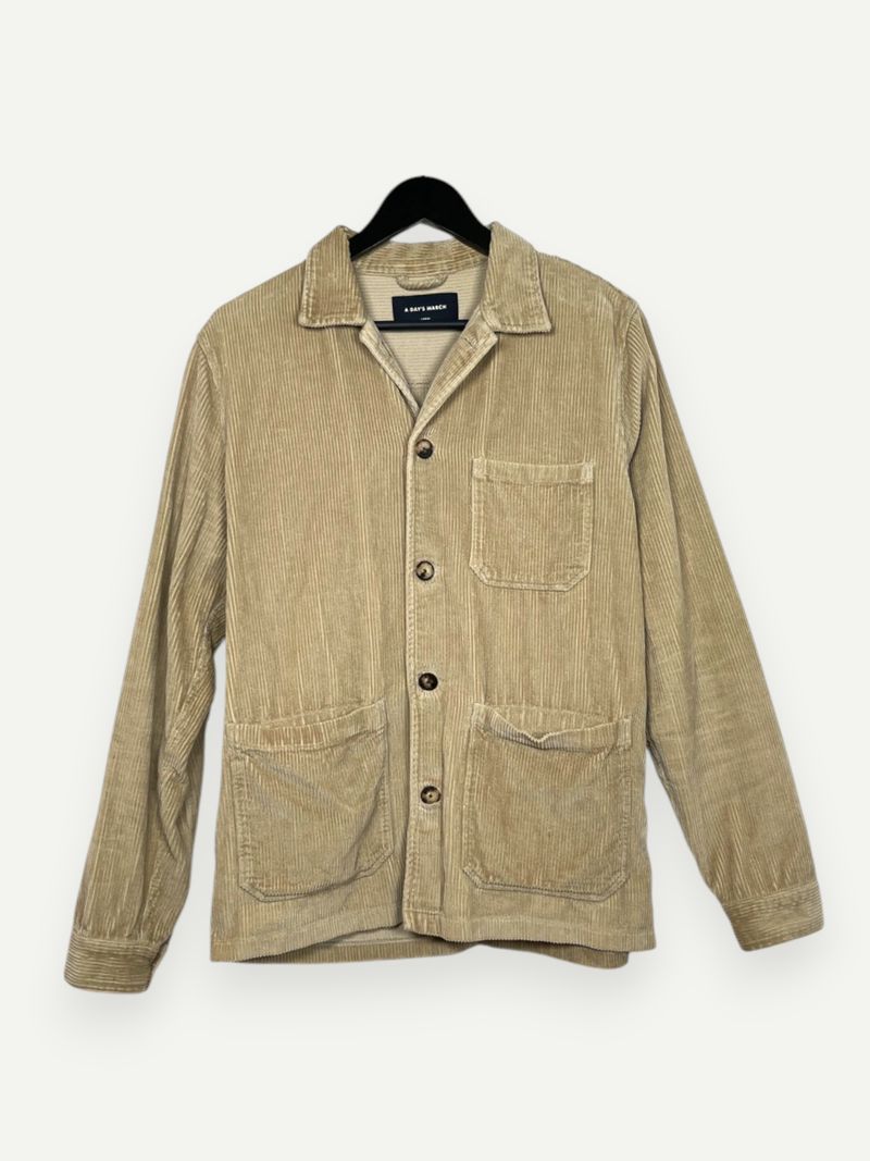 Beige Corduroy Jacket