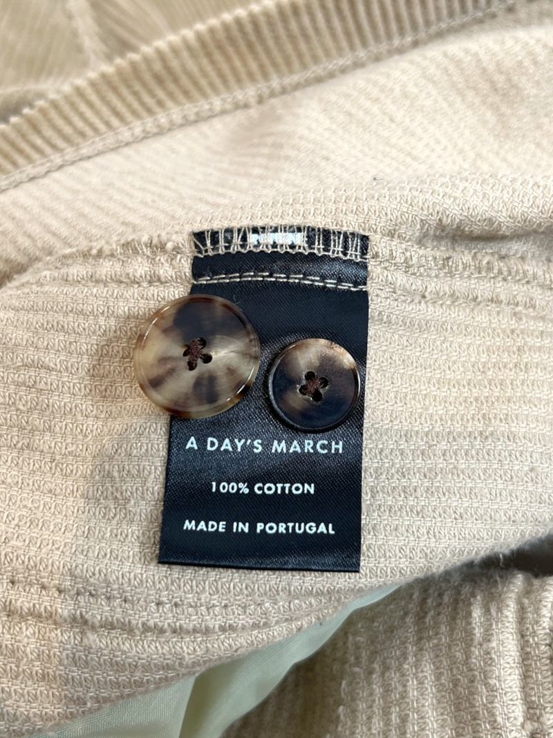 Beige Corduroy Jacket