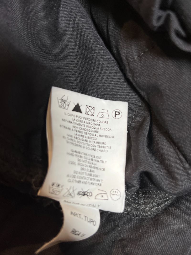 Black Spiral Panel Jeans