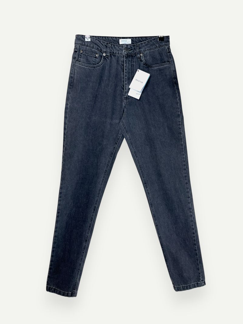 Agnes Grey Straight Leg Jeans