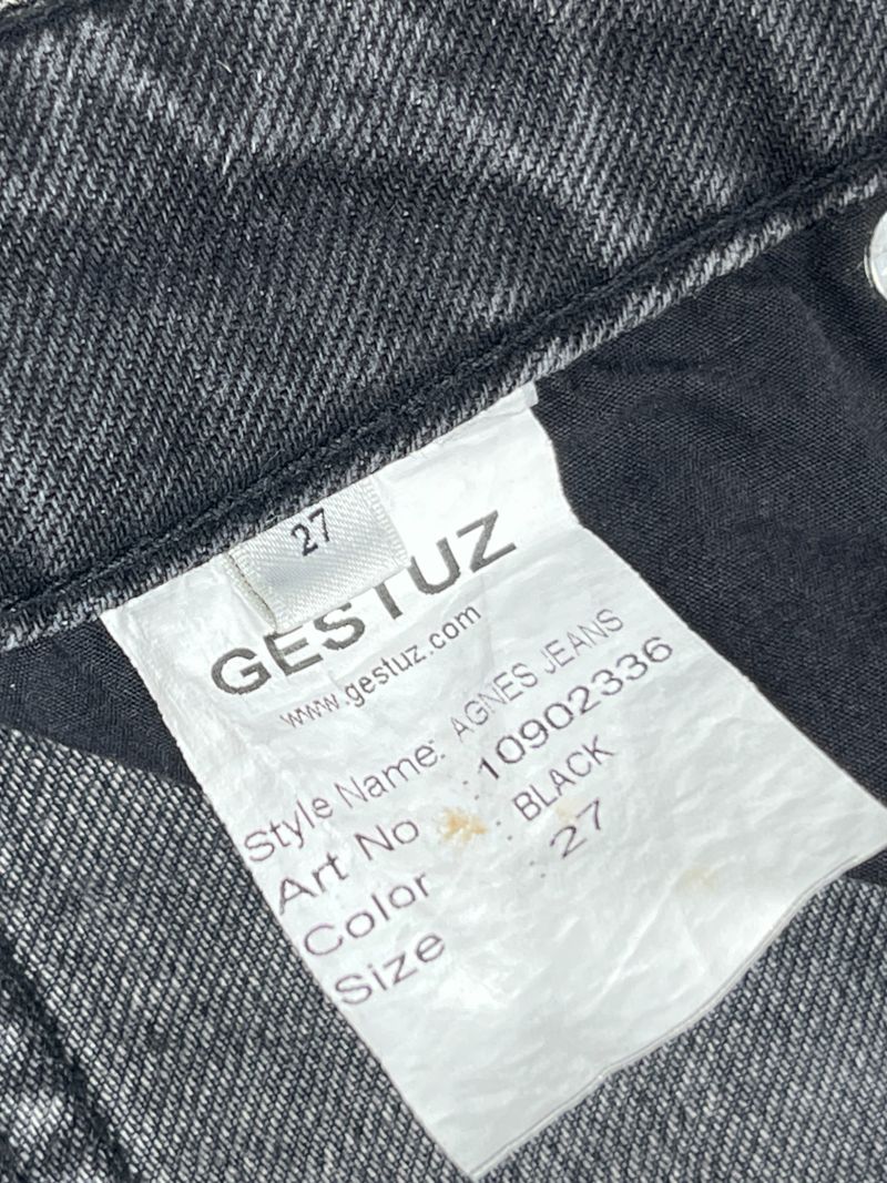 Agnes Grey Straight Leg Jeans