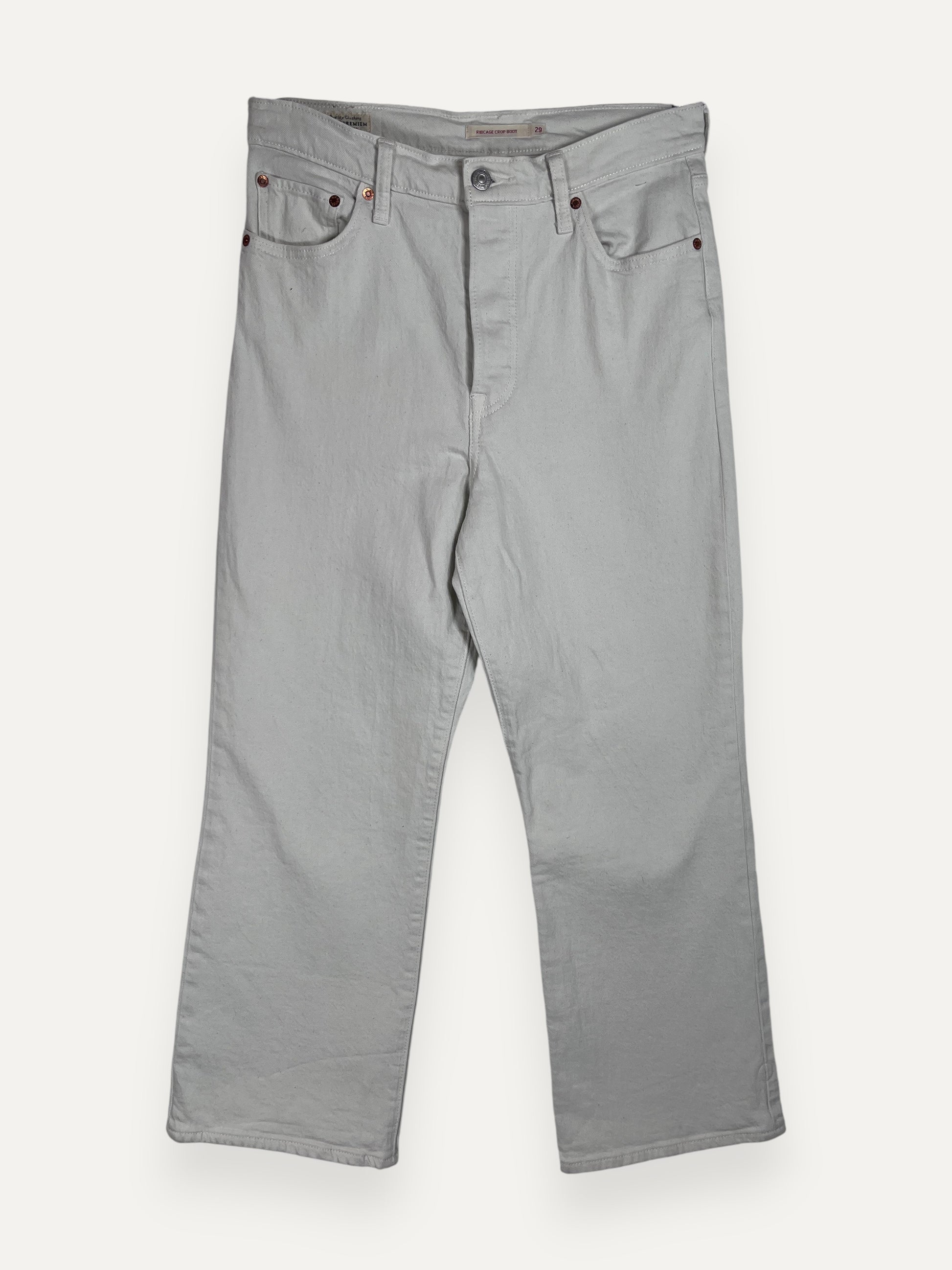 Levi's Ribcage Crop Boot Jeans