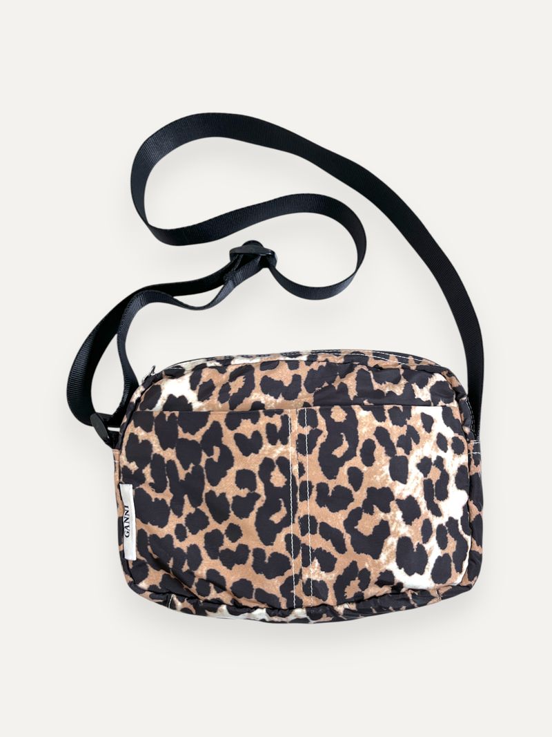 Leopard Print Crossbody Bag