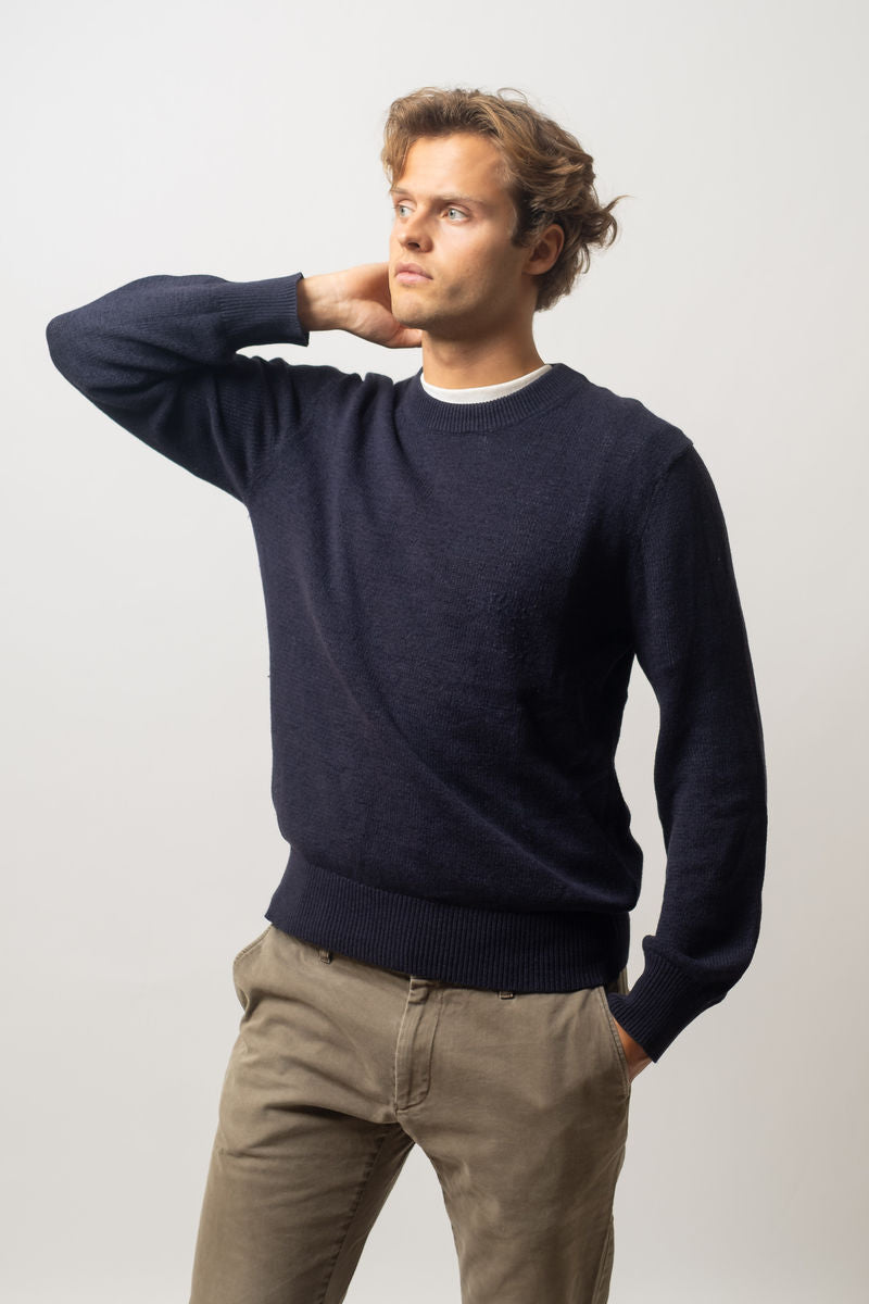 Navy Sweater