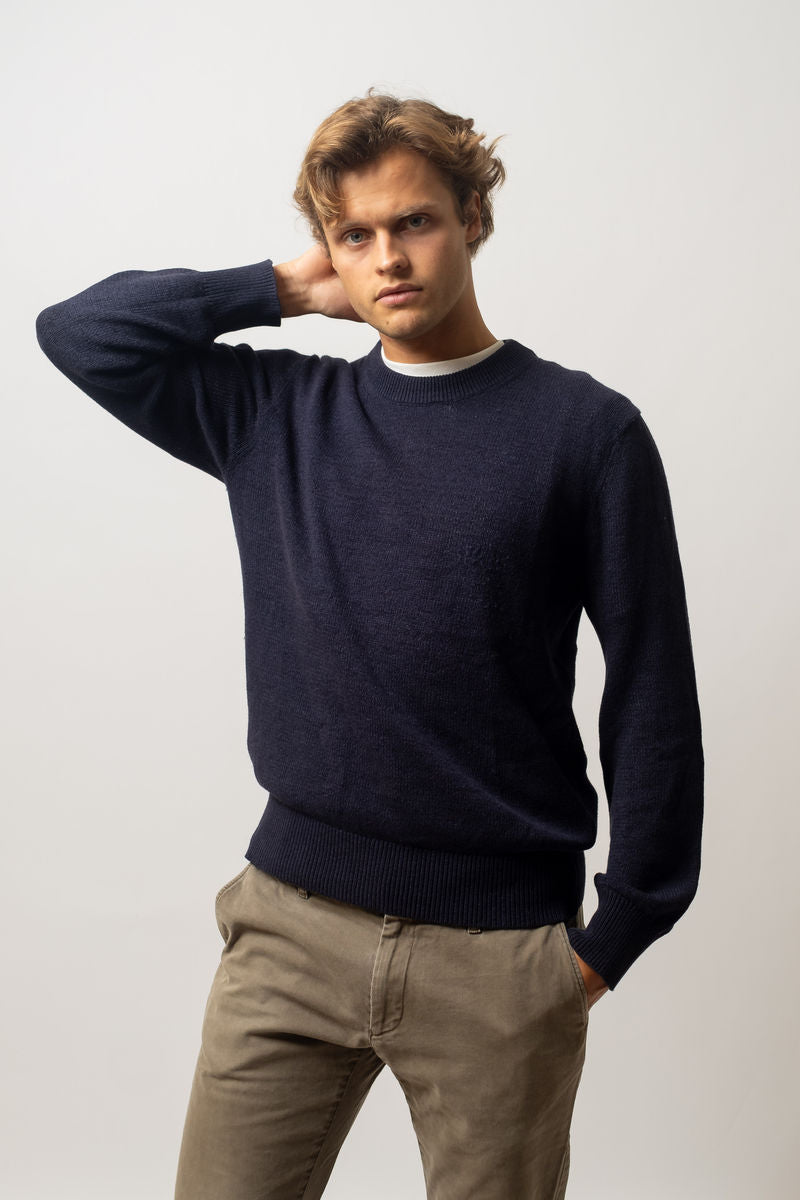 Navy Sweater