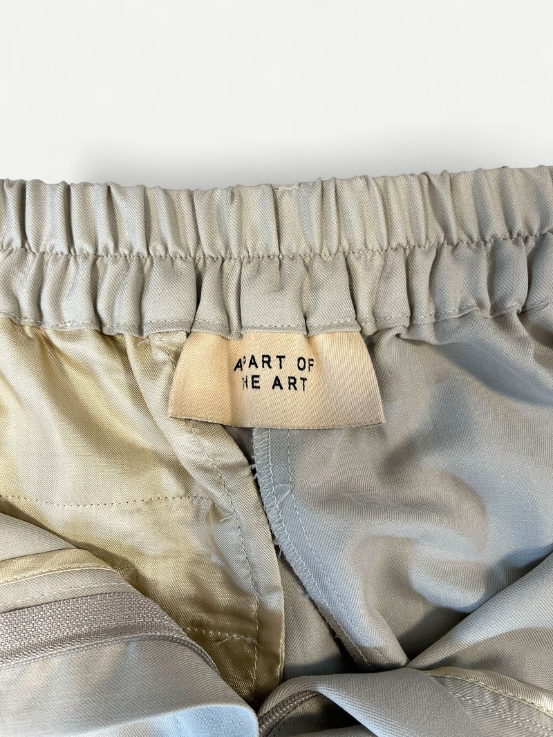Beige Wide Leg Pant