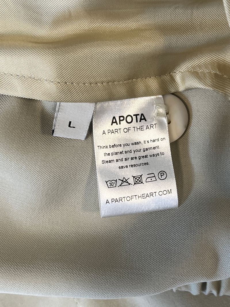 Beige Wide Leg Pant