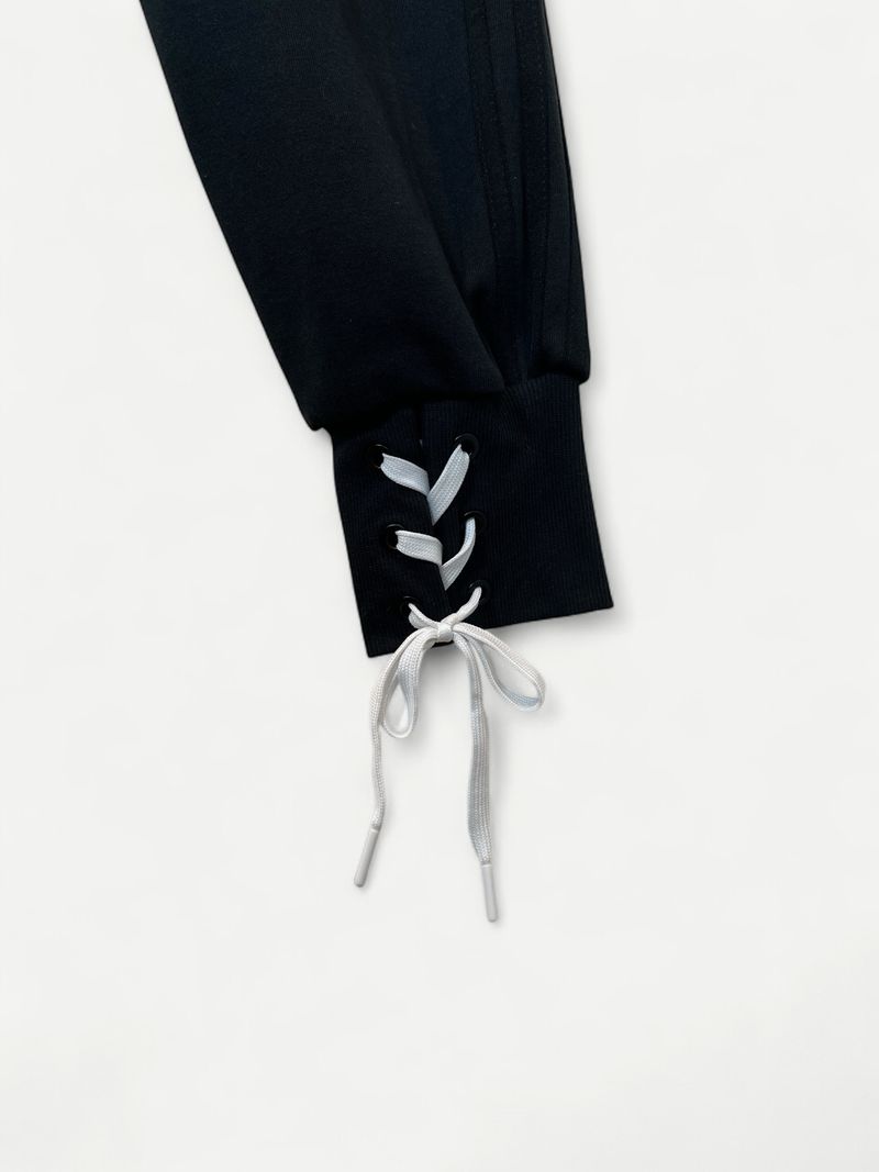 Svarta Adidas Joggingbyxor