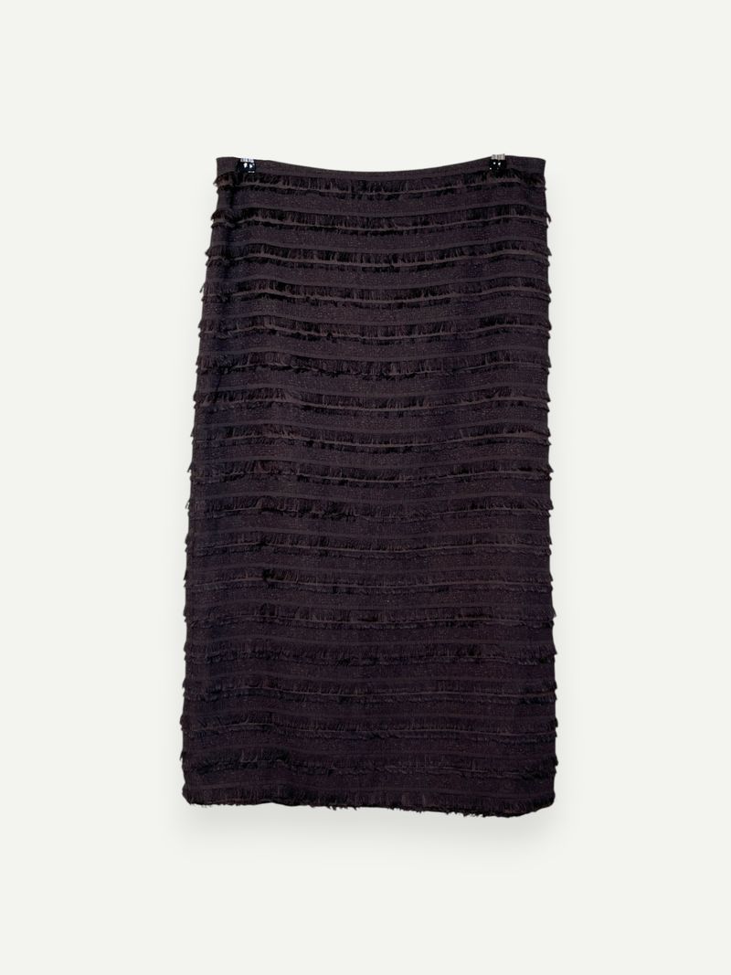 Brown Midi Skirt