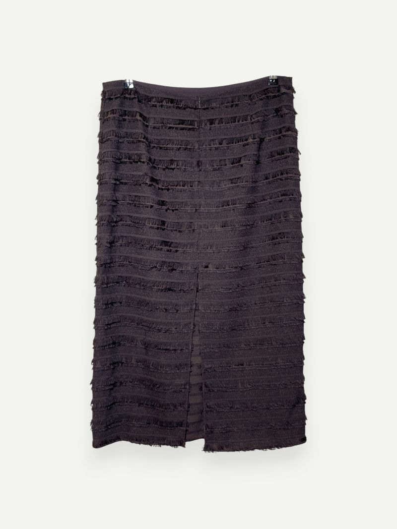 Brown Midi Skirt