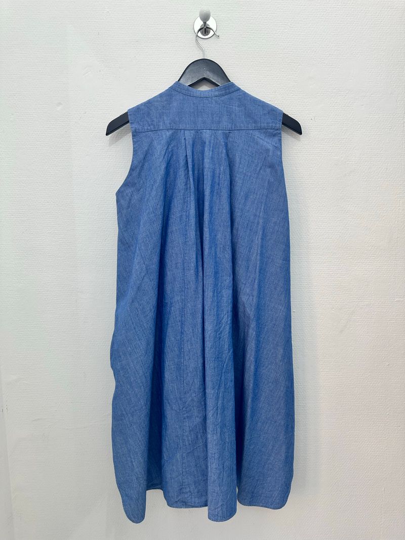 Blue Sleeveless Dress