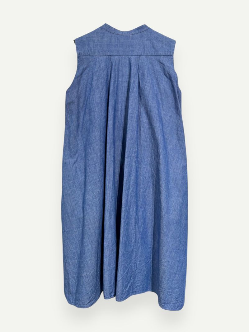 Blue Sleeveless Dress
