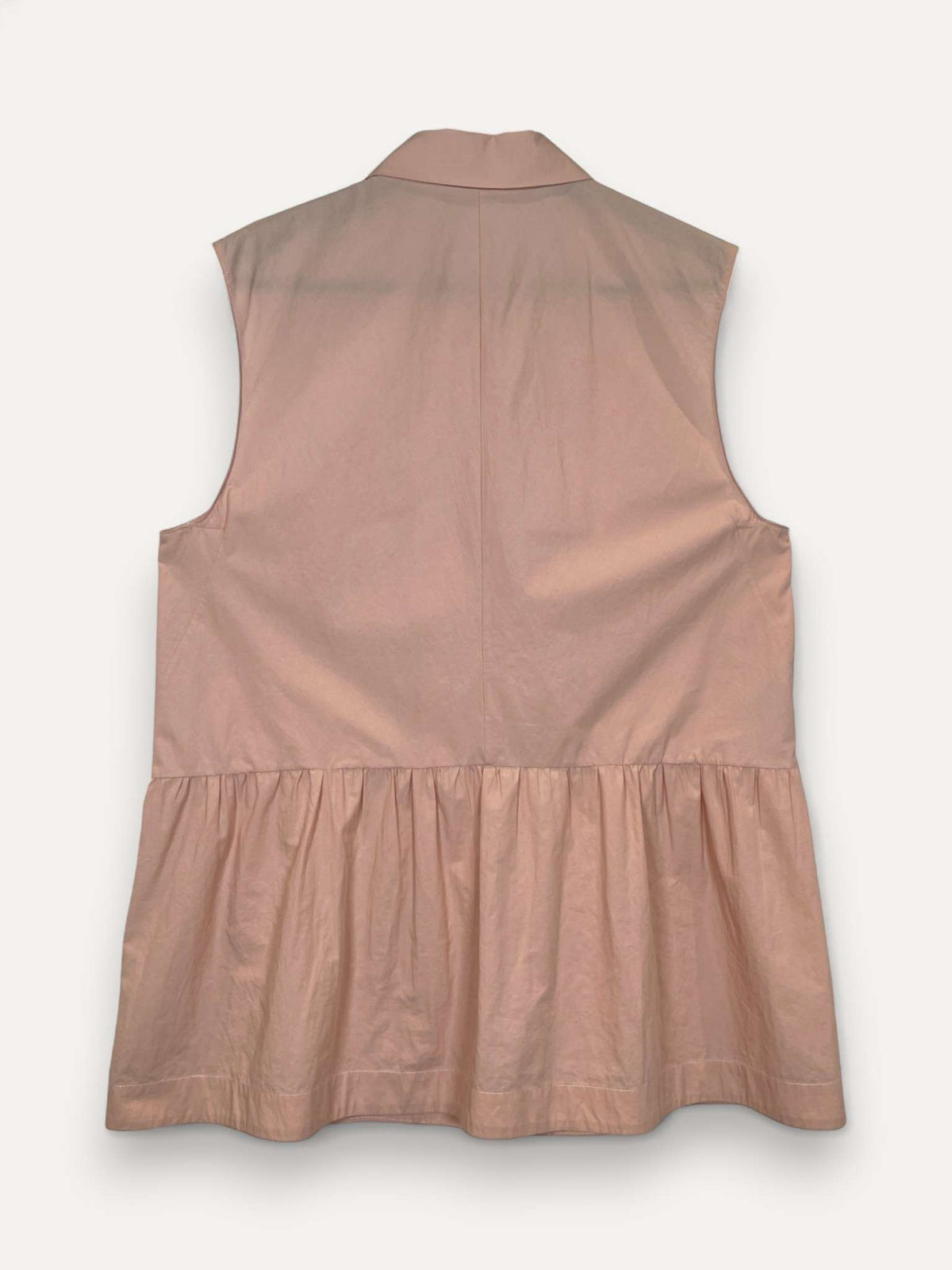Blush Cotton Sleeveless Top