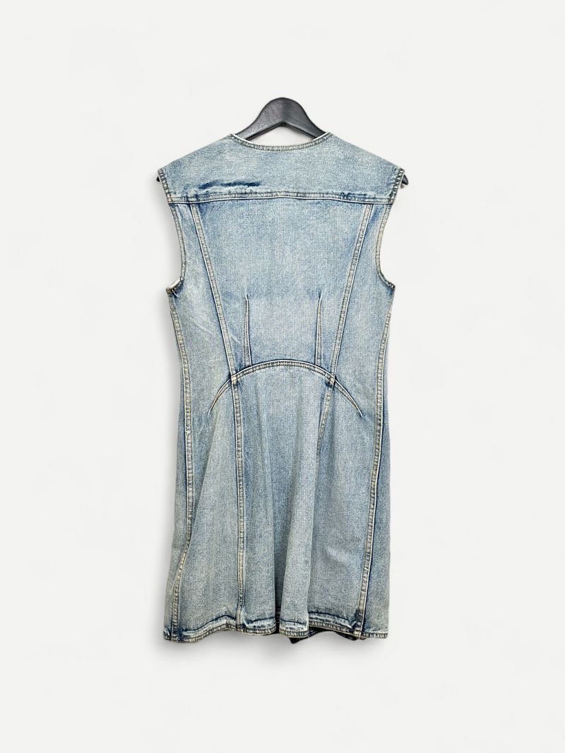 Denimklänning med denim