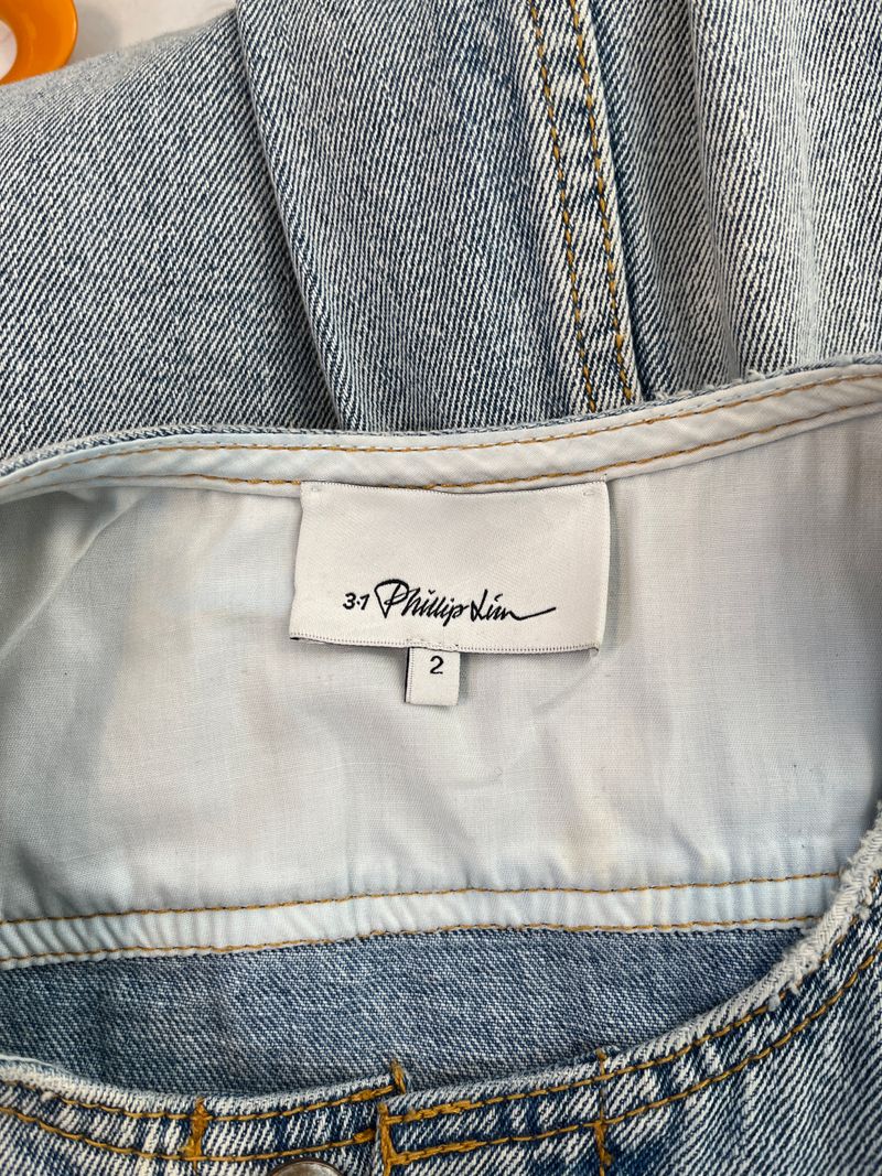 Denimklänning med denim