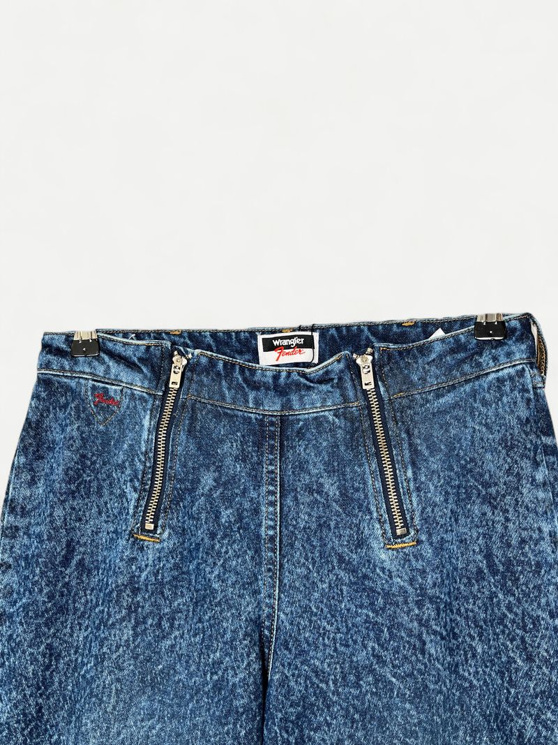 Blue Bootcut Jeans