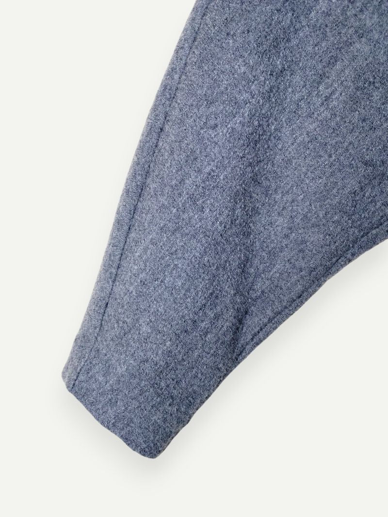 Dark Grey V-Neck Knit