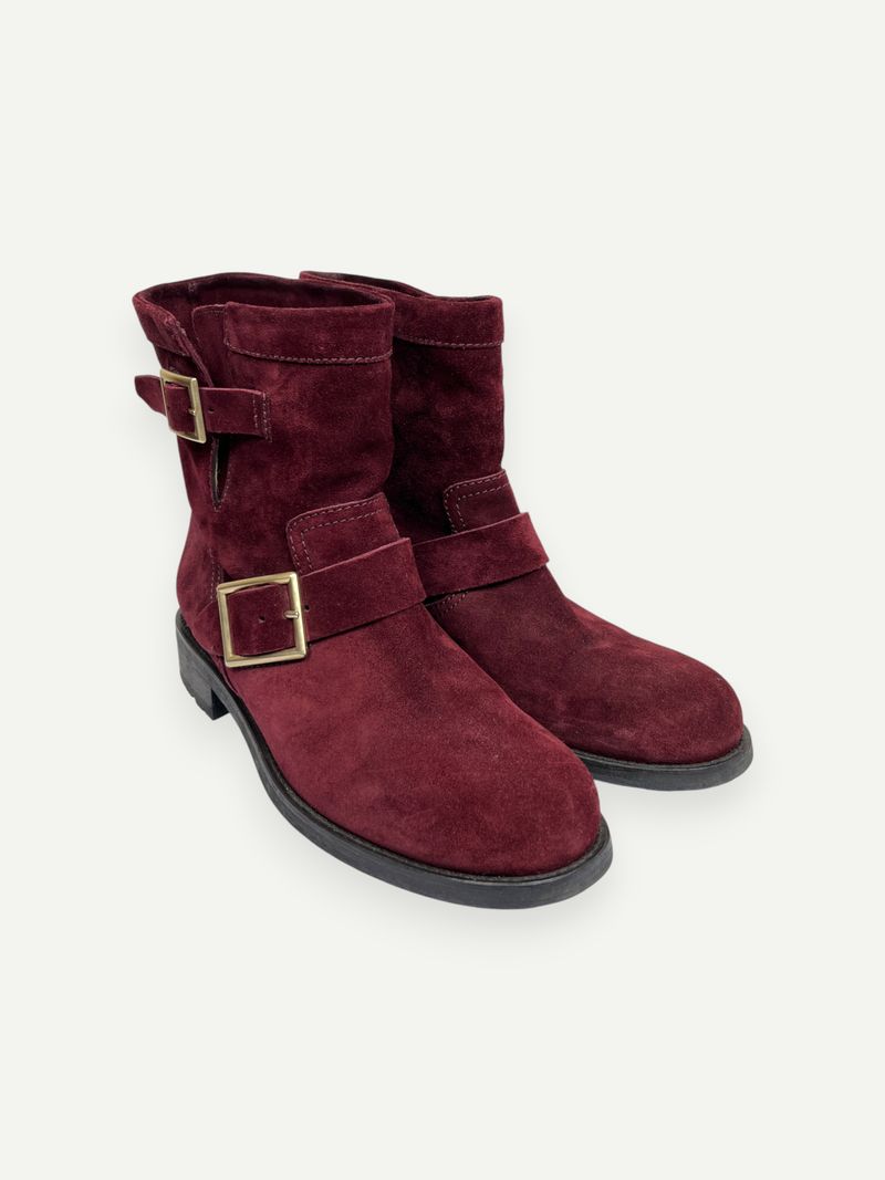 Burgundy Ankle Boot