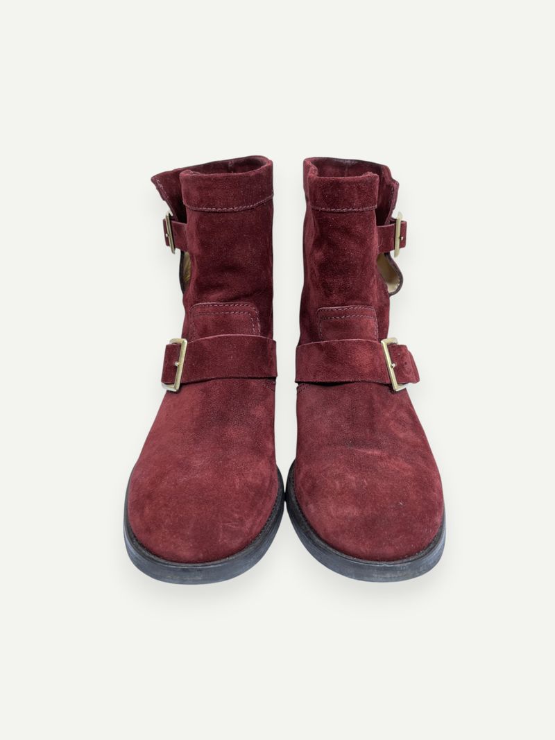 Burgundy Ankle Boot
