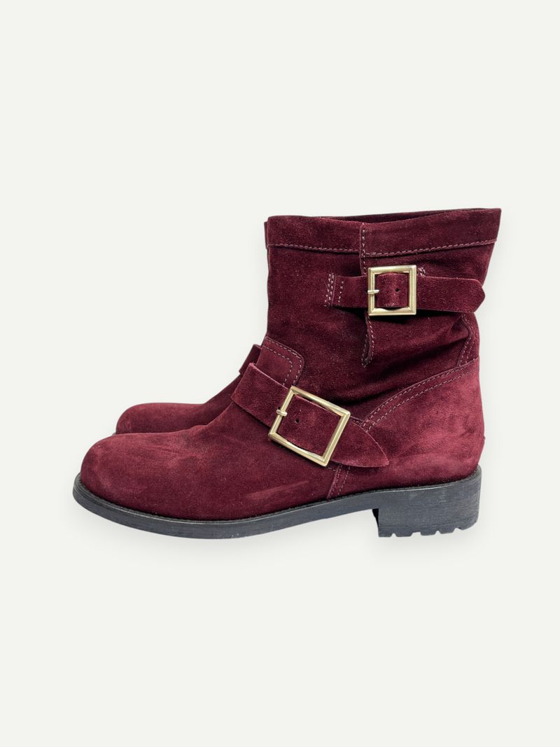 Burgundy Ankle Boot