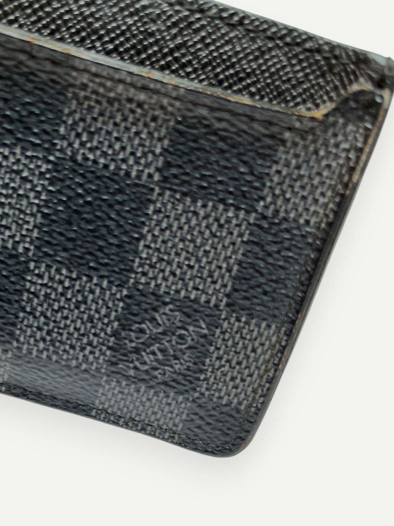 Black Damier Card Holder