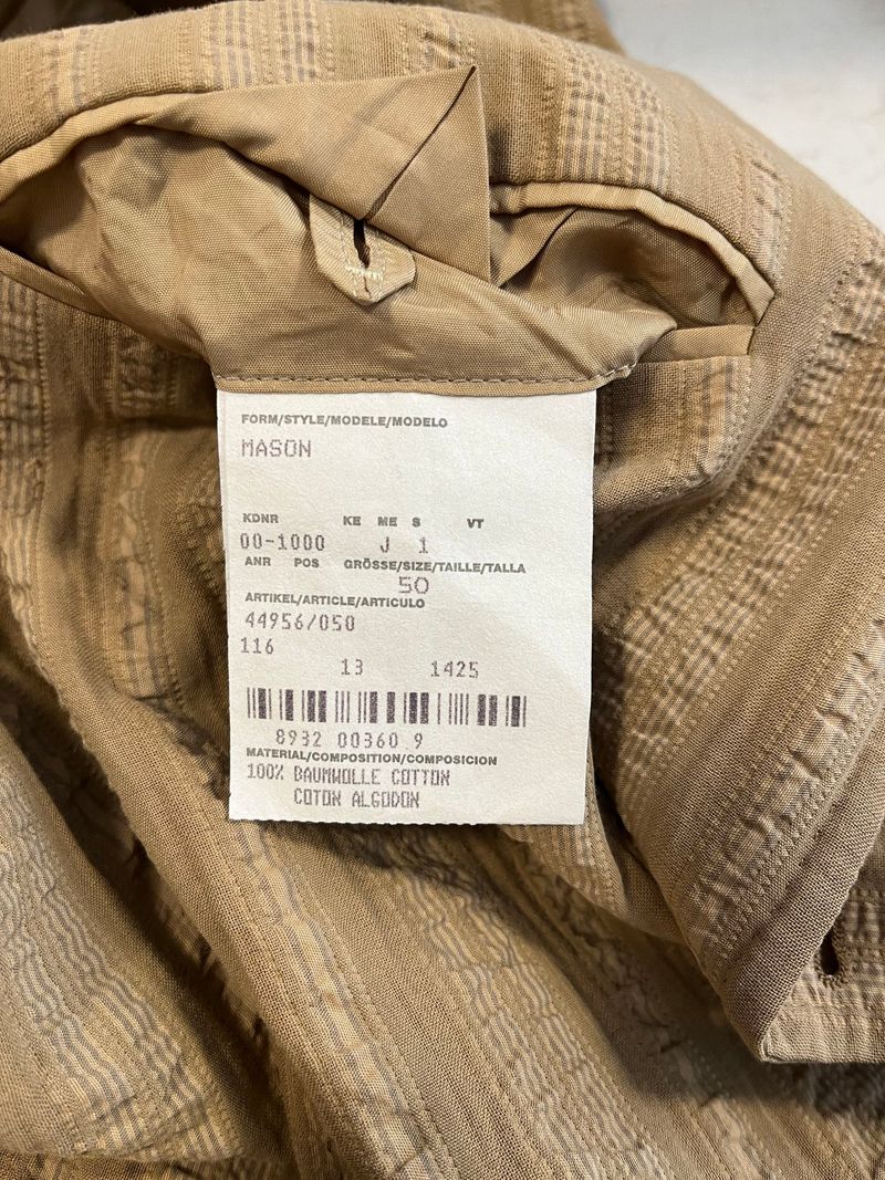 Light Beige Casual Blazer