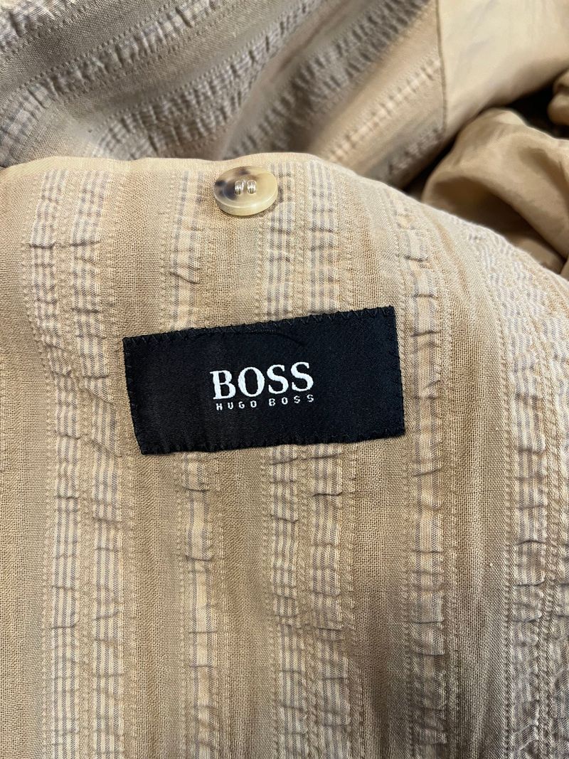 Light Beige Casual Blazer
