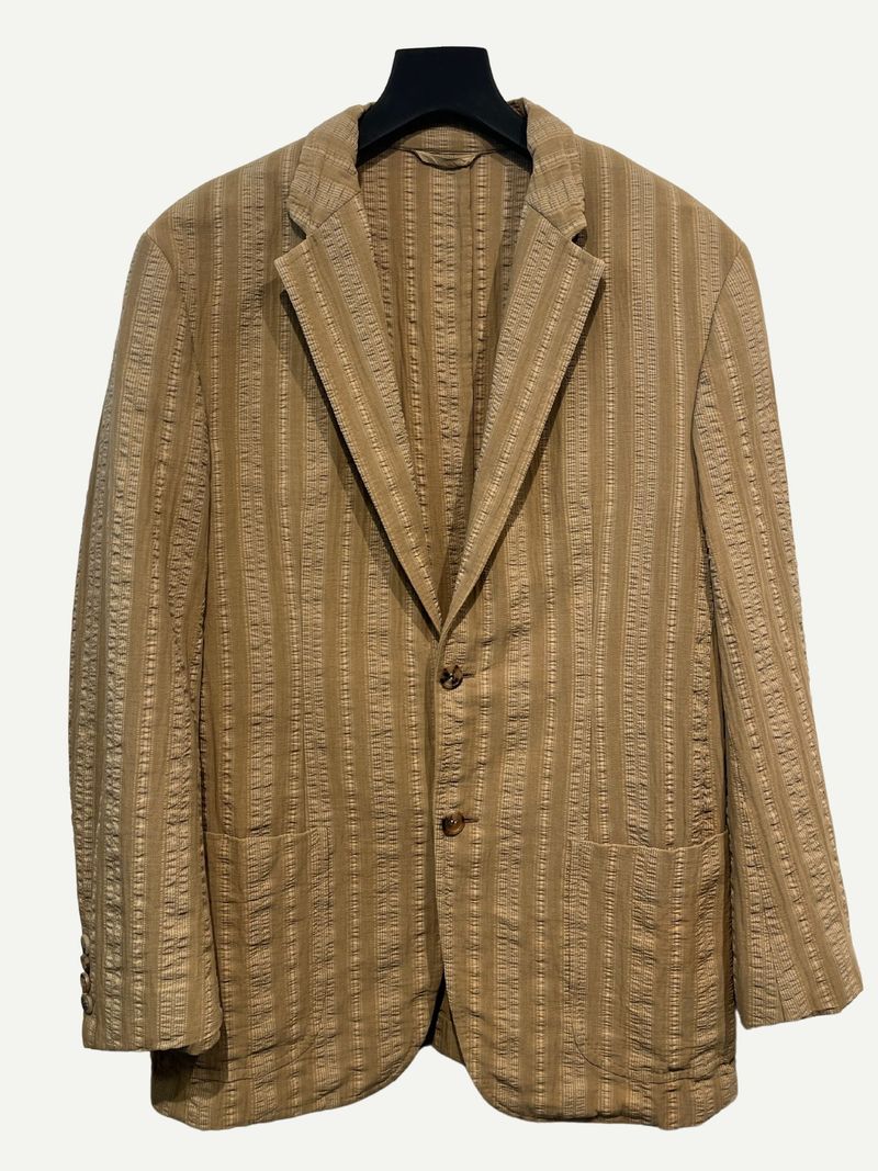 Light Beige Casual Blazer