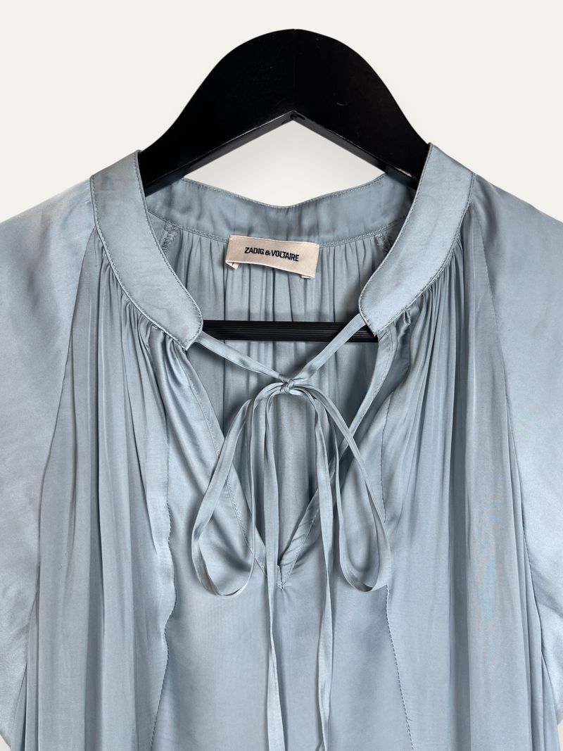 Light Blue Mini Dress