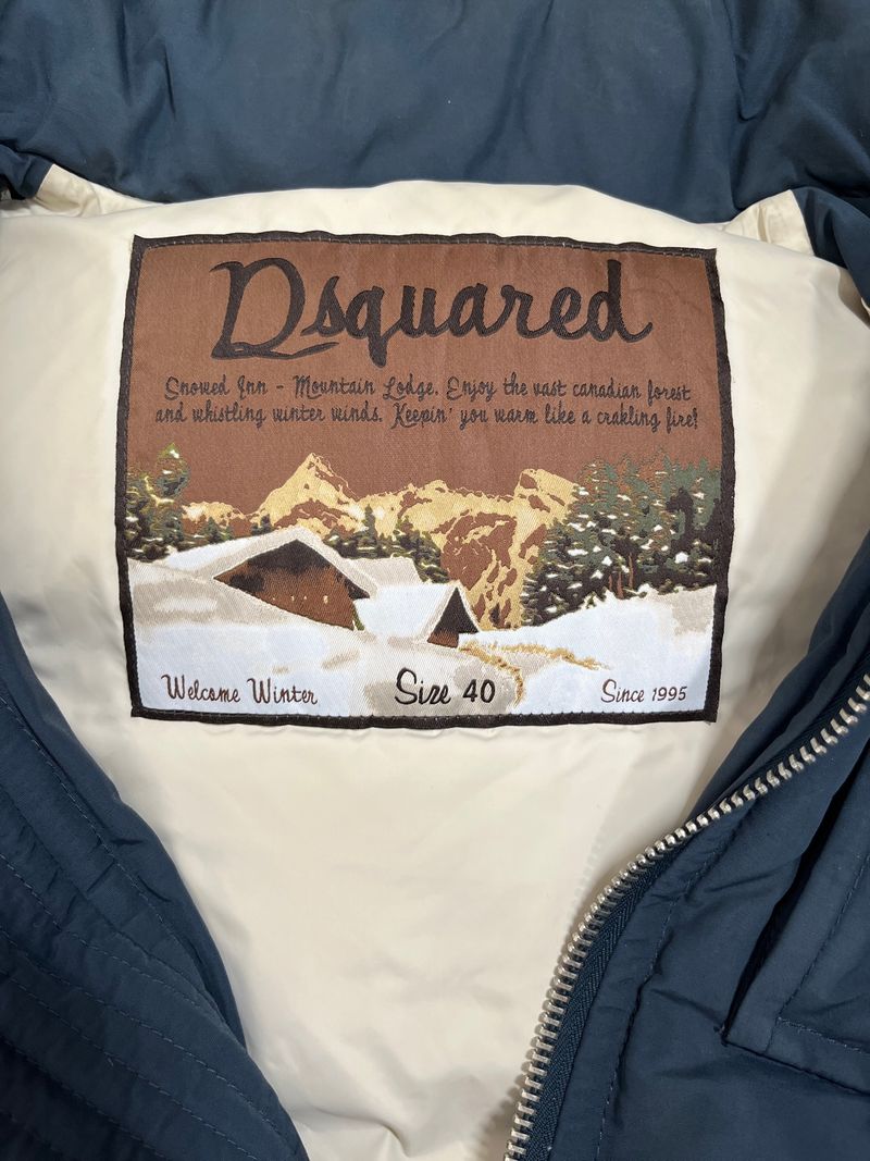 Dark Blue Puffer Vest