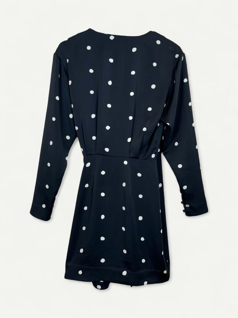 Polka Dot Wrap Dress