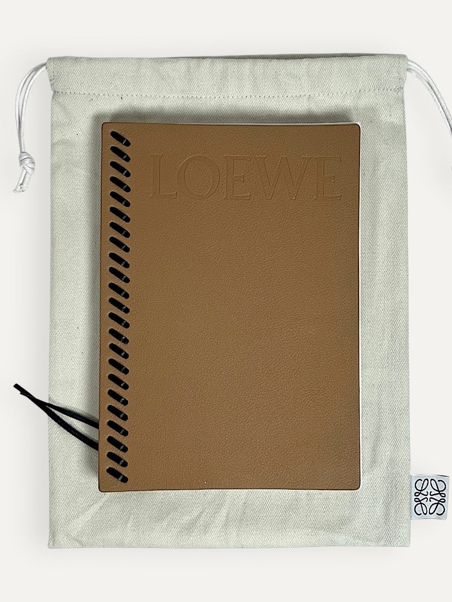 Beige Leather Notebook