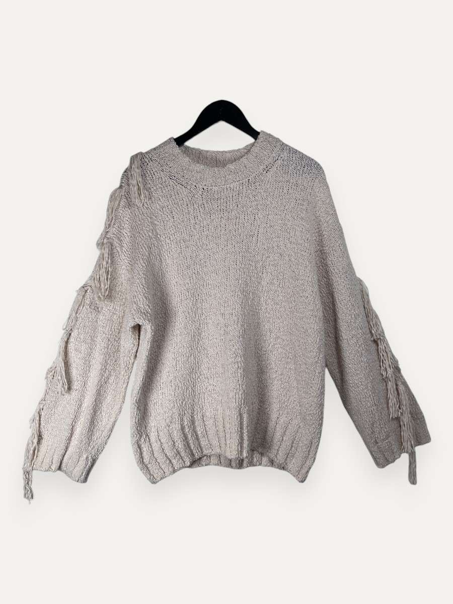 Cream Longsleeve Sweater